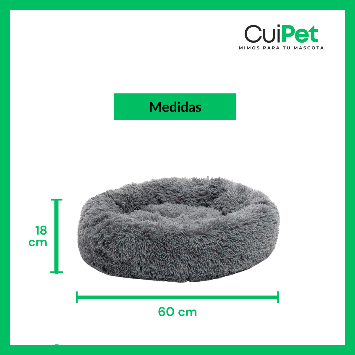 CAMA ANTIESTRÉS. ¡EL DESCANSO MÁS CÓMODO Y ACOGEDOR PARA TU MASCOTA!