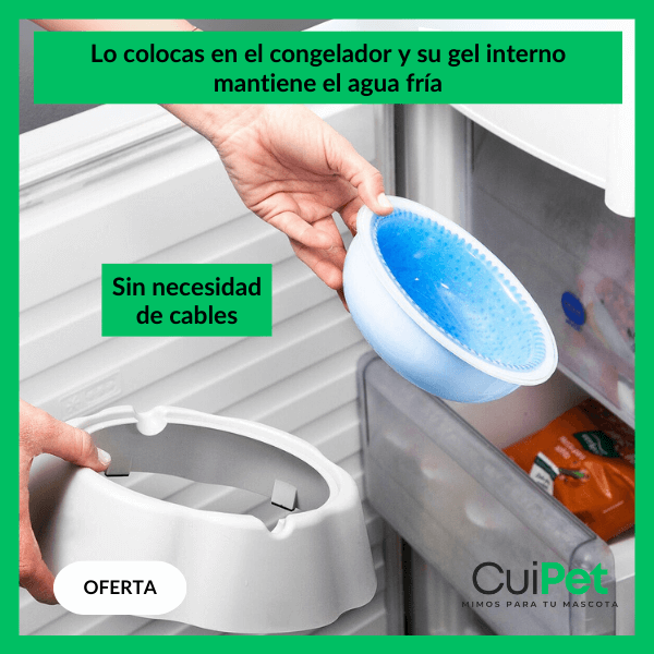BEBEDERO REFRIGERADO. ¡AGUA FRESQUITA EN LOS DÍAS MÁS CALUROSOS!